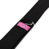 Black Danso Slim Silk Tie 7cm - Tie Doctor